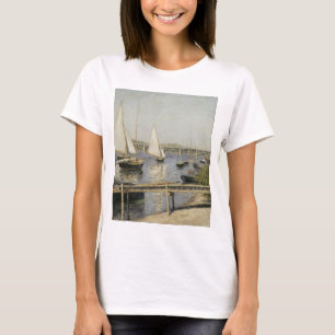Zeilboten in Argenteuil door Gustave Caillebotte T-shirt