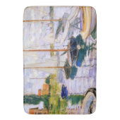 Zeilboten in de Seine bij Petit Claude Monet Badmat (Voorkant Verticaal)