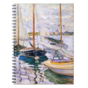 Zeilboten in de Seine bij Petit Claude Monet Notitieboek