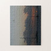 Zeilboten in de Sunset Tropical Seascape Legpuzzel (Verticaal)