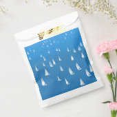 Zeilboten in diep blauw Zee - Regatta Sailships Bedankzakje (Gezegeld)