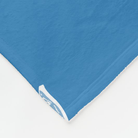 Zeilboten in diep blauw Zee - Regatta Sailships Fleece Deken (Hoek)