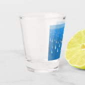 Zeilboten in diep blauw Zee - Regatta Sailships Shot Glas (Links)