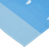 Zeilboten in diep blauw Zee - Regatta Sailships Tafelkleed (Gekanteld)