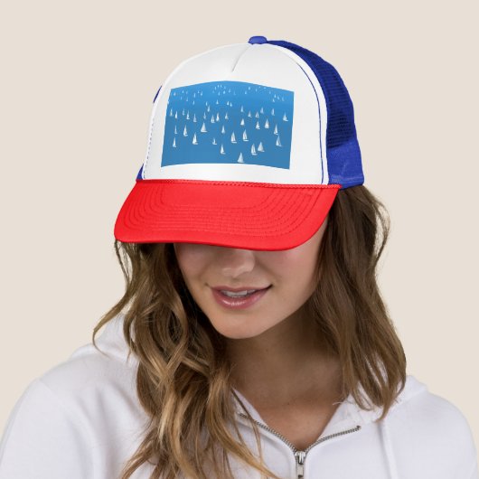 Zeilboten in diep blauw Zee - Regatta Sailships Trucker Pet (In situ)