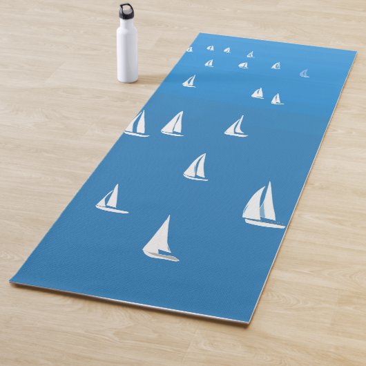 Zeilboten in diep blauw Zee - Regatta Sailships Yogamat (In situ)