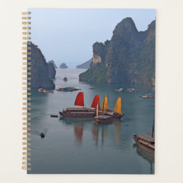 Zeilboten in Ha Long Bay - Vietnam, Azië Planner