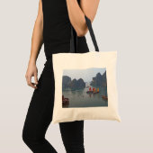 Zeilboten in Ha Long Bay - Vietnam, Azië Tote Bag (Voorkant (product))