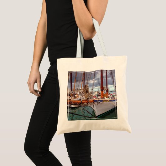 Zeilboten in het westen tote bag (Voorkant (product))