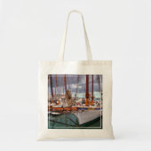 Zeilboten in het westen tote bag (Voorkant)