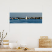 Zeilboten in Main Channel - Marina del Rey, Califo Poster (Keuken)