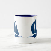 Zeilboten Koffie Mok (Center)