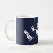 Zeilboten Koffiemok (Links)
