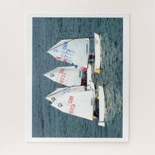 Zeilboten Legpuzzel (Verticaal)