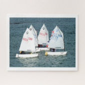 Zeilboten Legpuzzel (Horizontaal)