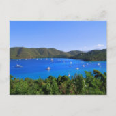 Zeilboten, Maho Bay, St. John, U.S.V.I. Briefkaart (Voorkant)