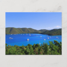 Zeilboten, Maho Bay, St. John, U.S.V.I. Briefkaart
