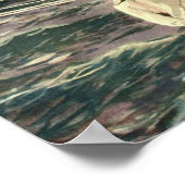 zeilboten Mannen die Antiek Willy Stower verzorge Poster (Hoek)