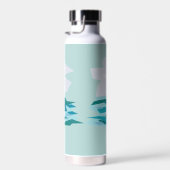 zeilboten met kopervacuüm waterfles (Rechts)