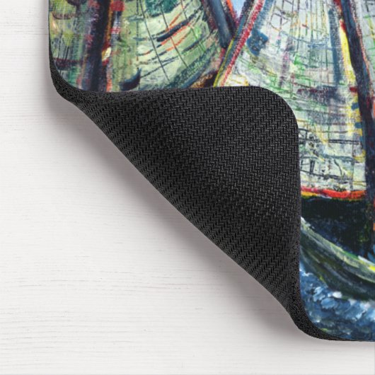 zeilboten mousepad muismat (Hoek)