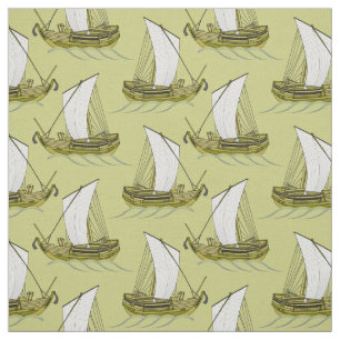 Zeilboten Ocean Green Stof