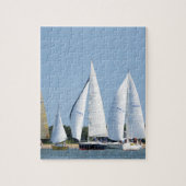 Zeilboten op 4 juli legpuzzel (Verticaal)