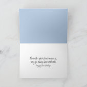 Zeilboten op blauw water kaart (Binnen)