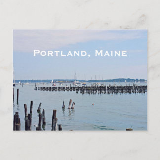 Zeilboten op de Kust van Oude Haven, Portland Briefkaart