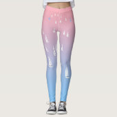 Zeilboten op de oceaan leggings (Voorkant)