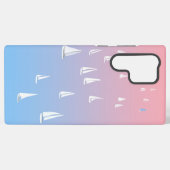 Zeilboten op de oceaan samsung galaxy hoesje (Achterkant horizontaal)