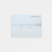 Zeilboten op de rivier post-it® notes (Voorkant)
