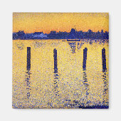 Zeilboten op de Schelde (België) Magneet (Voorkant)