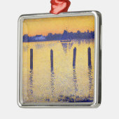 Zeilboten op de Schelde (België) Metalen Ornament (Links)