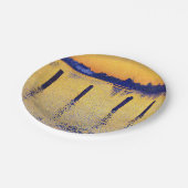 Zeilboten op de Schelde (België) Papieren Bordje (Gekanteld)