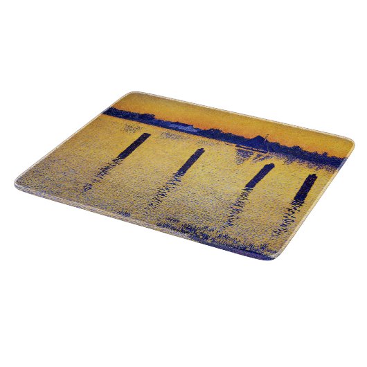 Zeilboten op de Schelde (België) Snijplank (Hoek)