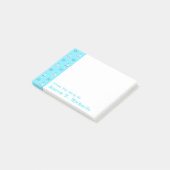Zeilboten op het blauw Zee | Jouw namen toevoegen Post-it® Notes (Schuin)