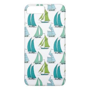 Zeilboten op het waterpatroon Case-Mate iPhone case