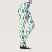 Zeilboten op het waterpatroon leggings (Rechts)