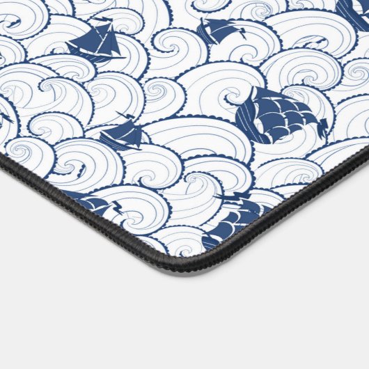 Zeilboten op het Zee Bureaumat (Hoek)