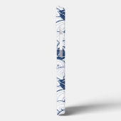 Zeilboten op het Zee Case-Mate iPhone Case (Achterkant / Links)