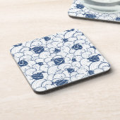 Zeilboten op het Zee Drankjes Onderzetter (Linkerzijde)