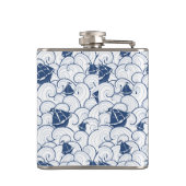 Zeilboten op het Zee Heupfles (Achterkant)