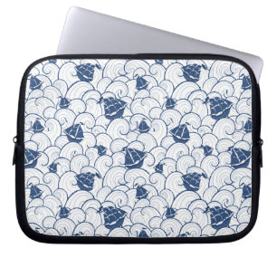 Zeilboten op het Zee Laptop Sleeve