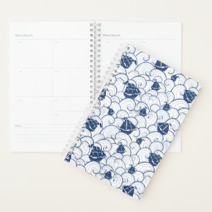 Zeilboten op het Zee Planner