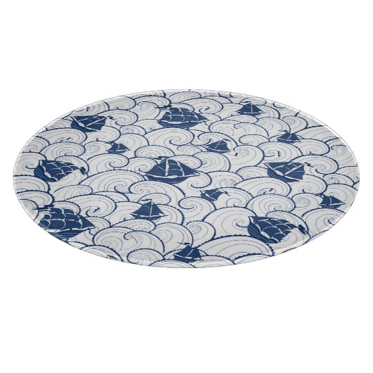 Zeilboten op het Zee Snijplank (Hoek)