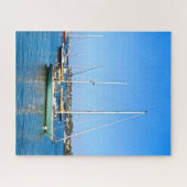 Zeilboten op Matanzas Bay St. Augustine Florida Legpuzzel (Horizontaal)