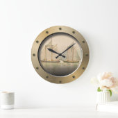 Zeilboten op Zee Nautical Art verscheept orthole Grote Klok (Huis)