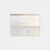 Zeilboten op zonsondergang post-it® notes (Voorkant)