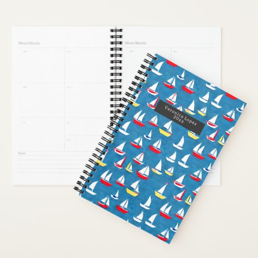 Zeilboten Patroon Planner (Display)