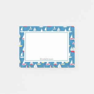 Zeilboten Patroon Post-it® Notes